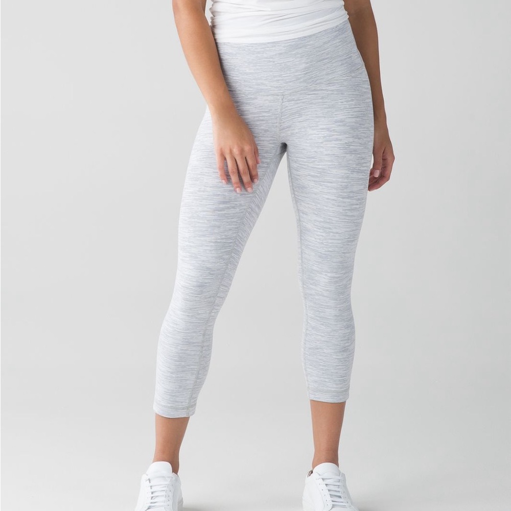 Lululemon Wunder Under High Rise Crop Legging
